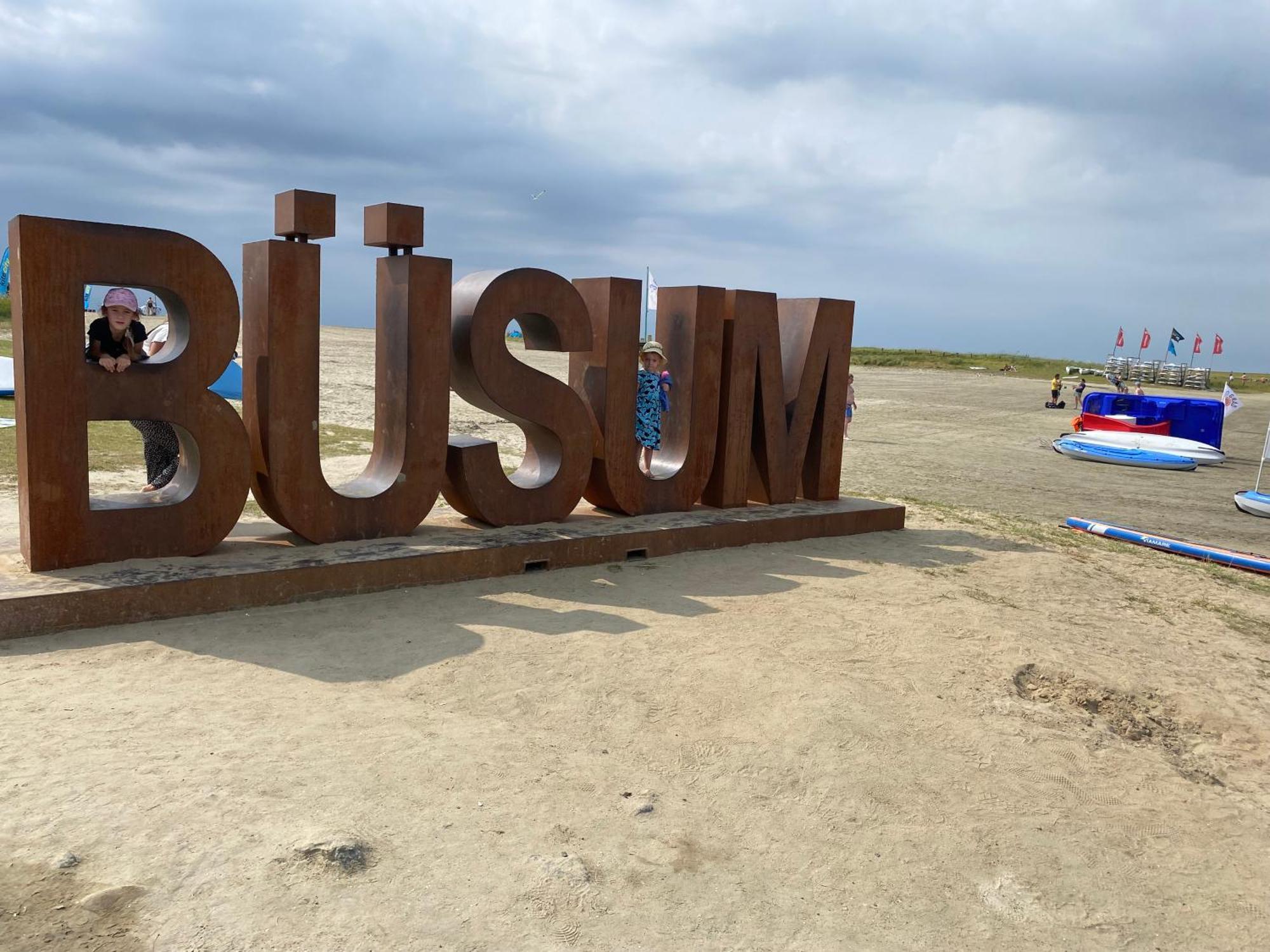 Apartamento Wattn Kiste Moin Buesum Exterior foto